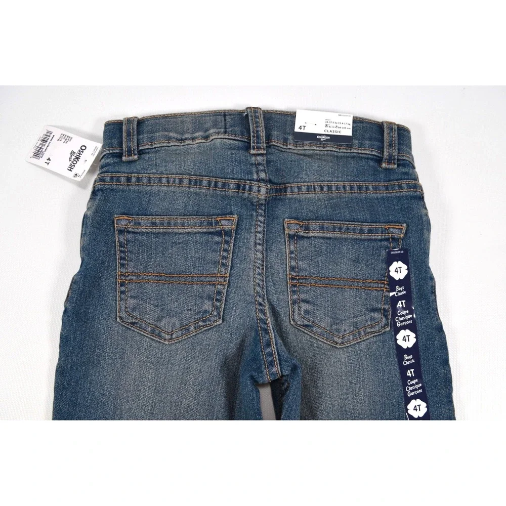 Nwt's OshKosh B'gosh Blue‎ Jeans 4T Toddler Boy Classic